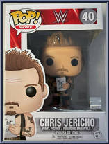 Chris Jericho (Red Boots) from WWE - Pop! Vinyl Figures manufactured by Funko [Front]
