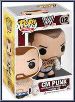 CM Punk (Black Shorts) from WWE - Pop! Vinyl Figures manufactured by Funko [Front]