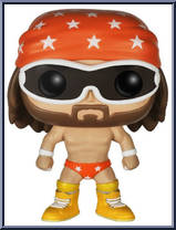 Macho Man Randy Savage from WWE - Pop! Vinyl Figures manufactured by Funko [Loose]