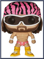 Macho Man Randy Savage (Pink Bandana) from WWE - Pop! Vinyl Figures manufactured by Funko [Loose]