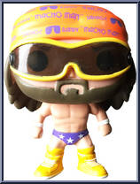 Macho Man Randy Savage (Purple Shorts) from WWE - Pop! Vinyl Figures manufactured by Funko [Loose]