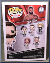 Zack Ryder (Purple) from WWE - Pop! Vinyl Figures manufactured by Funko [Back]