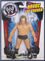 Triple H from WWE Havoc Unleashed - Series 1 manufactured by Jakks Pacific [Front]