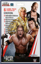 Rock N Sock from WWE HeroClix - Sets manufactured by WizKids [Back]