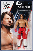 AJ Styles from WWE - Series  78 manufactured by Mattel [Front]