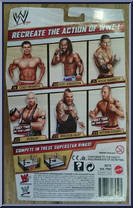 Cody Rhodes from WWE - Series  27 manufactured by Mattel [Back]