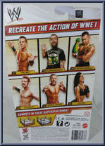 AJ Lee from WWE - Series  30 manufactured by Mattel [Back]
