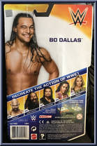 Bo Dallas from WWE - Series  49 manufactured by Mattel [Back]