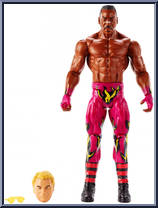Booker T from WWE - Flashback - Series 2 manufactured by Mattel [Loose]