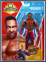 Booker T from WWE - Flashback - Series 2 manufactured by Mattel [Front]