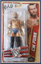 CM Punk from WWE - Series  33 manufactured by Mattel [Front]