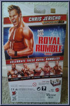 Chris Jericho from WWE - Series  32 manufactured by Mattel [Back]