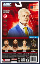 Cody Rhodes from WWE - Series 140 manufactured by Mattel [Back]