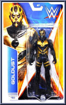 Goldust from WWE - Series  44 manufactured by Mattel [Front]