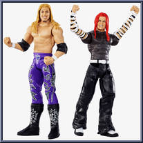 Jeff Hardy vs Edge from WWE - Wrestlemania 35 manufactured by Mattel [Loose]