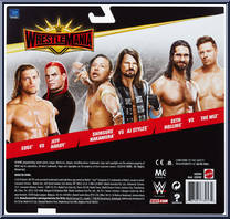 Jeff Hardy vs Edge from WWE - Wrestlemania 35 manufactured by Mattel [Back]