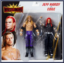 Jeff Hardy vs Edge from WWE - Wrestlemania 35 manufactured by Mattel [Front]