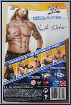 Heath Slater from WWE - Series  39 manufactured by Mattel [Back]