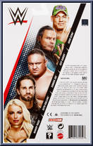 Jeff Hardy from WWE - Series  92 manufactured by Mattel [Back]