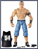 John Cena from WWE - Defining Moments manufactured by Mattel [Loose]
