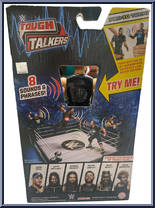 Kevin Owens from WWE - Tough Talkers manufactured by Mattel [Back]