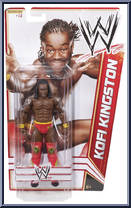 Kofi Kingston from WWE - Series  15 manufactured by Mattel [Front]