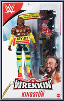 Kofi Kingston from WWE - Wrekkin' manufactured by Mattel [Front]