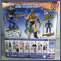 Randy Orton from WWE - Create a Superstar manufactured by Mattel [Back]