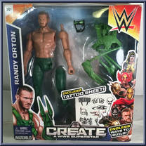 Randy Orton from WWE - Create a Superstar manufactured by Mattel [Front]