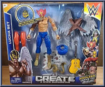 Rey Mysterio from WWE - Create a Superstar manufactured by Mattel [Front]