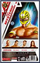 Rey Mysterio from WWE - Series 150 manufactured by Mattel [Back]
