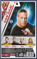 Rob Van Dam from WWE - Series 151 manufactured by Mattel [Back]
