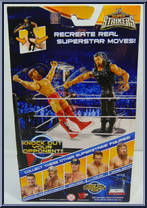 Roman Reigns from WWE - Super Strikers manufactured by Mattel [Back]