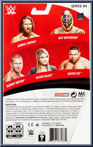 Daniel Bryan from WWE - Series 104 manufactured by Mattel [Back]