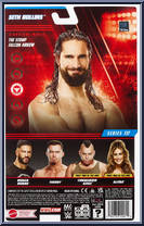 Seth Rollins from WWE - Series 137 manufactured by Mattel [Back]