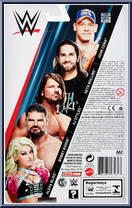 Seth Rollins from WWE - Series  85 manufactured by Mattel [Back]