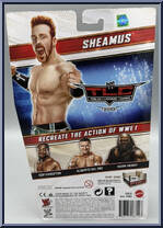 Sheamus (TLC - Tables / Ladders / Chairs) from WWE - PPV Headquarters manufactured by Mattel [Back]