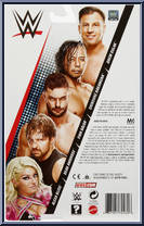 Shinsuke Nakamura from WWE - Series  91 manufactured by Mattel [Back]