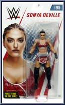 Sonya Deville (Red Outfit) from WWE - Series  95 manufactured by Mattel [Front]