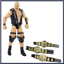 Stone Cold Steve Austin from WWE - Defining Moments manufactured by Mattel [Loose]