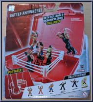 Portable Mini Ring from WWE Mighty Minis - Accessories manufactured by Mattel [Back]