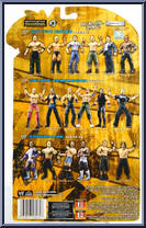 John Cena from WWE Off the Ropes - Series 11 manufactured by Jakks Pacific [Back]