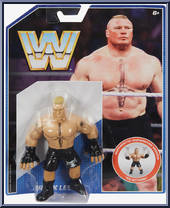 Brock Lesnar from WWE Retro Series - Series  1 manufactured by Mattel [Front]