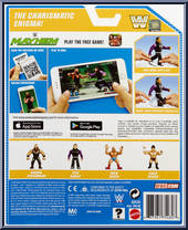 Jeff Hardy from WWE Retro Series - Series  8 manufactured by Mattel [Back]