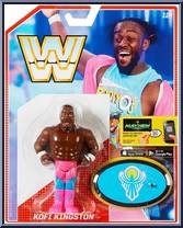 Kofi Kingston from WWE Retro Series - Series  5 manufactured by Mattel [Front]