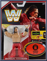 Shinsuke Nakamura from WWE Retro Series - Series  6 manufactured by Mattel [Front]