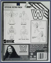 Undertaker from WWE Retro Series - Series 14 manufactured by Mattel [Back]