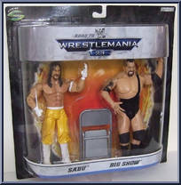 Sabu / Big Show from WWE Road to Wrestlemania - Wrestlemania 23 manufactured by Jakks Pacific [Front]