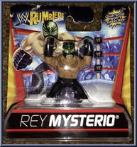 Rey Mysterio (Black Pants) from WWE Rumblers - Basic Series manufactured by Mattel [Front]