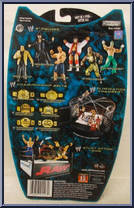 Shelton Benjamin (Blue Shorts) from WWE Ruthless Aggression - Series 11.5 manufactured by Jakks Pacific [Back]